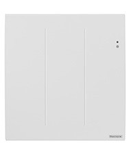 Radiateur électrique connecté 1250W Thermor Ingénio 3 à chaleur douce horizontal blanc
