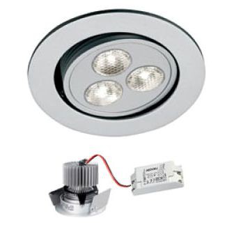 Kit Spot LED encastré BIJOU 5 3Wx3 230V/700mA