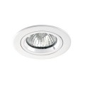Spot encastré halogène fixe blanc - Speed 50 R 230 - GU10 50W - Avec lampe