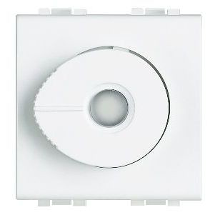 Variateur rotatif 500W - 2 modules - nouveau modèle - Light - Bticino Cofrel - 22294