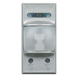 Interrupteur automatique Bticino IR 200W - 1 module - alu