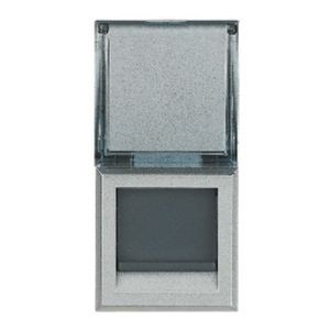 Prise RJ45 Axolute Bticino Catégorie 6 FTP - 1 module - alu