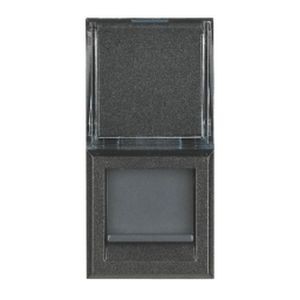 Prise RJ45 Axolute Bticino Catégorie 6 UTP - 1 module - anthracite