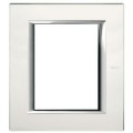 Plaque Mirroir dépoli Axolute Bticino - 3 + 3 modules