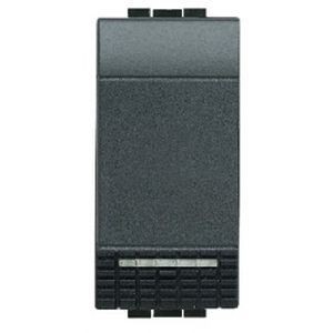 Poussoir 10A - 250V - 1 module - Living