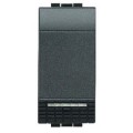 Poussoir 10A - 250V - 1 module - Living