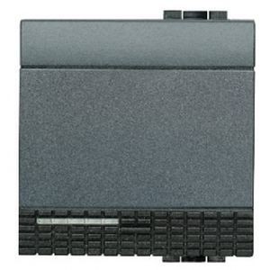 Poussoir 10A - 250V - 2 modules - Living