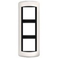 Plaque  Blanc - 3 x 2 modules entraxe 57
