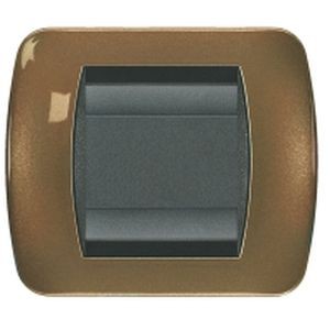 Plaque  Brun havane - 2 modules