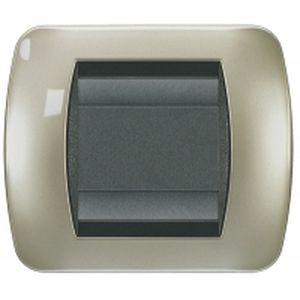 Plaque  Titane - 2 modules