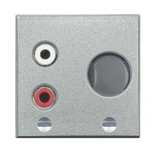Entrée RCA pour source stéréo 2 modules Axolute Alu