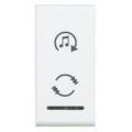 Manette bascule 1 module fonction diffusion sonore Light - Bticino Cofrel - 77141