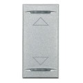 Manette bascule Axolute Bticino 1 module monter/descendre - Alu
