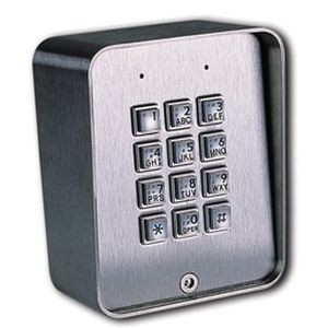 Clavier codé Inox Monobloc saillie spécial anti-corrosion - Tercode 1050IX