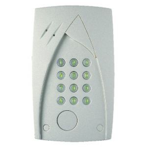 Clavier Codé Tercode 3100 - Argent - 1 Relais NO-1NF (100 Codes)