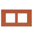 Plaque Brique - 2 x 2 modules entraxe 57