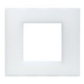 Plaque Gommé blanc - 2 modules