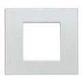 Plaque Blanc moucheté - 2 modules