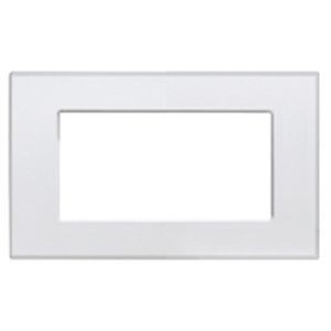 Plaque Blanc - 4 modules