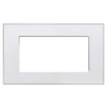 Plaque Blanc - 4 modules