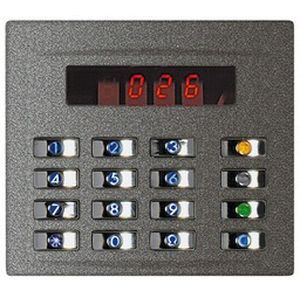 FACADE CLAVIER CODE GRIS