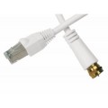 Cordon TV RJ45/F pour décodeur satellite