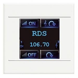 Commande tactile 1.2" - 2 modules - Axolute White