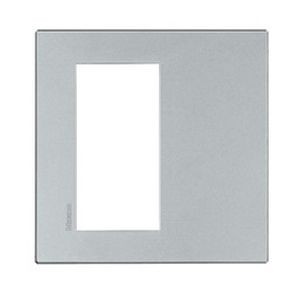 Axolute Etèris Plaque de finition 4 modules Aluminium