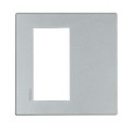 Axolute Etèris Plaque de finition 4 modules Aluminium