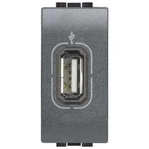 Chargeur USB - LivingLight Anthracite