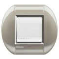 Plaque Living Light Bticino Titane - 2 modules