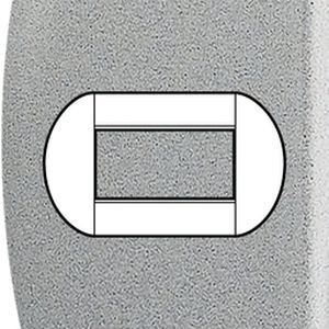 Plaque Living Light Bticino Cordoba - 4 modules
