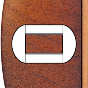 Plaque Living Light Bticino Cerisier - 4 modules