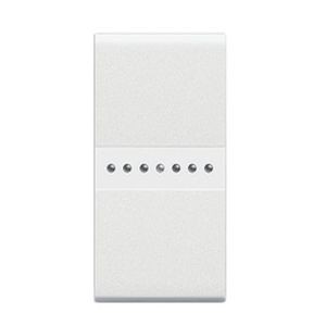 Va-et-vient Living Light Bticino blanc 1 P 16 AX 250 Vca - 1 module