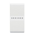 Va-et-vient Living Light Bticino blanc 1 P 16 AX 250 Vca - 1 module