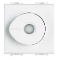 Variateur rotatif Living Light Bticino Blanc 60-500W - 2 modules - Bticino Cofrel - N4401