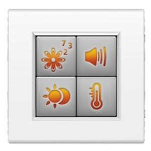 Commande tactile 1,2" - LivingLight Blanc