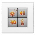 Commande tactile 1,2" - LivingLight Blanc