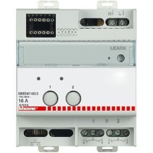Actionneur pour éclairage Bticino MyHome modulaire 2 relais