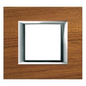 Plaque Axolute Bticino Teck - 2 modules
