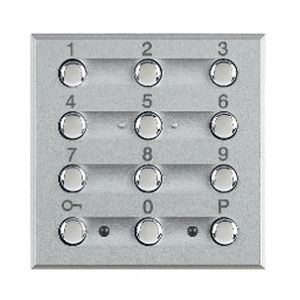 Clavier codé 12 touches - 2 modules - Axolute Alu