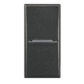 Va et vient Axolute Bticino 16A connexion automatique - 1 module - anthracite