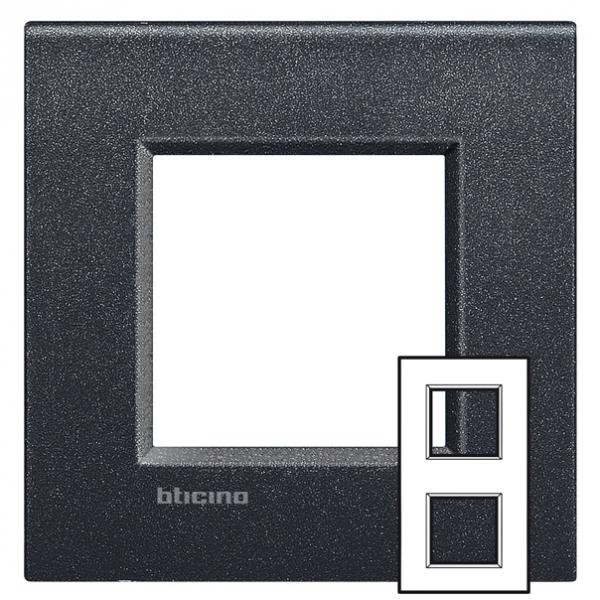 Plaque Lave Living Light Bticino Air 2 + 2 + 2 modules
