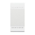 Manette interchangeable à bascule 1 module LivingLight Blanc