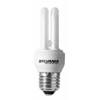 Ampoule fluocompacte E27 Sylvania Fast Start 7W 827