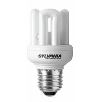 Ampoule fluocompacte E27 Sylvania Fast Start 9W 860