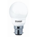 Lampe Fluocompacte Mini-Lynx Compact Sphérique 9W 827 B22 - Sylvania