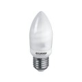 Ampoule fluocompacte E27 Sylvania Mini-Lynx Candle 7W 2700K 300lm