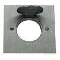 Sortie de câble de sol Arnould Ø 38mm - carrée 80x80mm