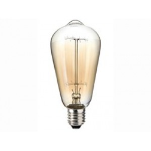 Ampoule à incandescence Vintage ST64 Edison 60W 230/240V E27 - Sylvania